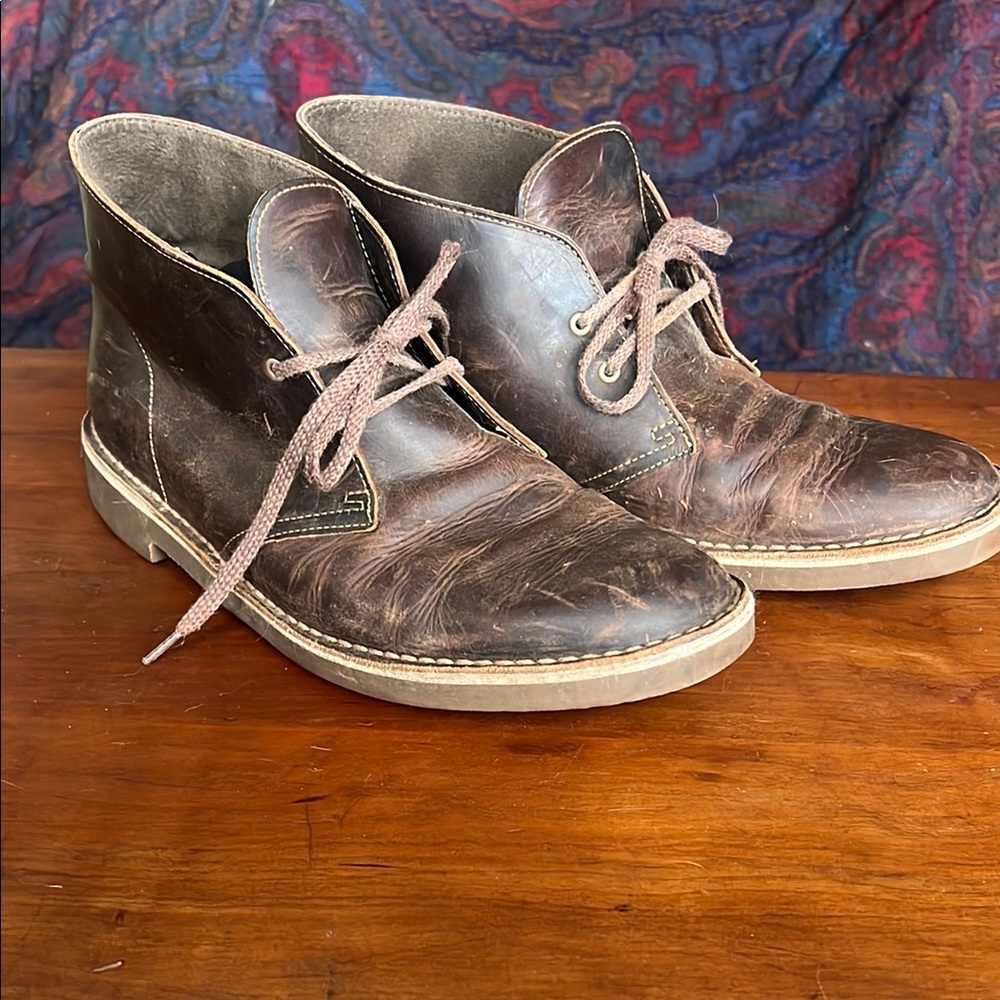 Men's Brown Leather Boots